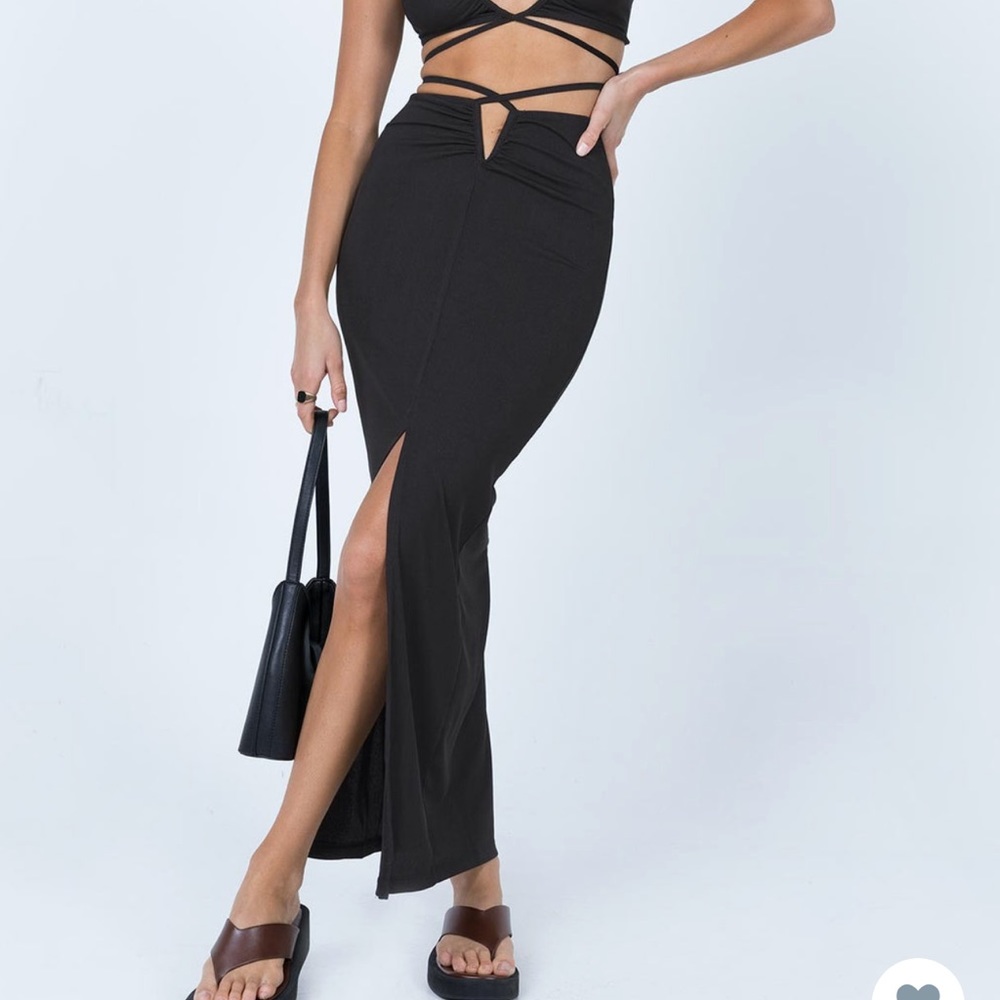 Princess Polly Korban Maxi Skirt with Slit